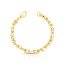 Pulseira Elos Lisos 10mm Referência: PUL-534