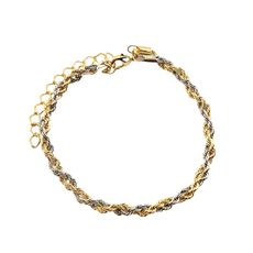 Pulseira trançada duo color