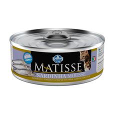 Ração Úmida Lata Matisse para Gatos Mousse Sardinha 85g