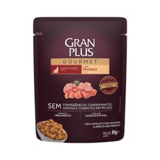 Ração Úmida GranPlus Gourmet Sachê para Gatos Filhotes Sabor Frango - 85g