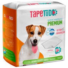 Tapete Higiênico C/ 30un 80x60cm Tapetudo Premium - Branco