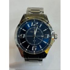 Relógio TECHNOS masculino analógico prata 2115KZZS/1A