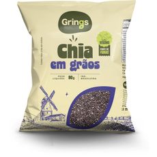 Chia em Grãos - 80g - Grings