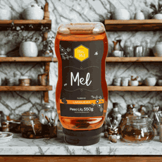 Mel de Laranjeira Premium - 550g - Apiário Flor de Mel
