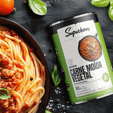 Carne Vegetal - 390g - Superbom