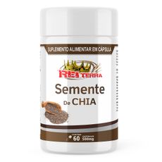 Semente de Chia - 60 Cáps. - Rei Terra
