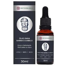 Óleo para Barba e Cabelo - 30ml - Phytoterápica