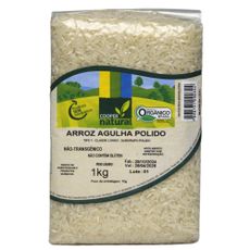 Arroz Agulha Polido - 1kg - Coopernatural