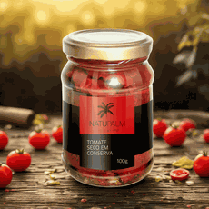 Tomate Seco em Conserva - 100g - Natupalm