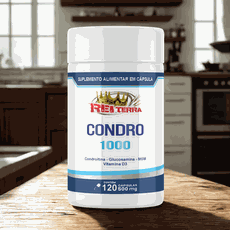 Condro 1000 Condroitina e Glicosamina - 120 Cáps. - Rei Terra