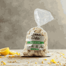 Biscoito de Limão Sem Glúten Zero Açúcar - 250g - Donna Asta