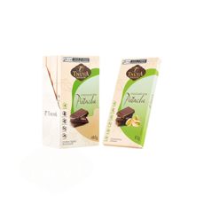 Display Tablete Chocolate Pistache - 6x 80g - Tnuva