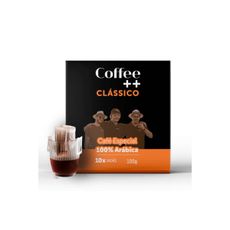 Café Clássico Drip Coffee - 10 Sachês - COFFEE ++