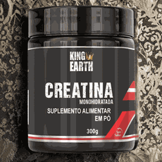 Creatina Monohidratada Pura - 300g - Rei Terra