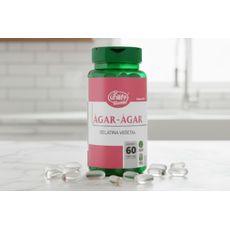 Ágar-Ágar - Gelatina vegetal - 60 Cáps. - Unilife