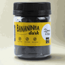 Bananinha Dark Vegana - 150g - Donna Asta