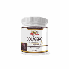 Colágeno em Pó Uva - 200 g - Rei Terra