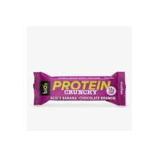 biO2 Protein Crunchy Açaí e Banana com Chocolate Branco 50 g