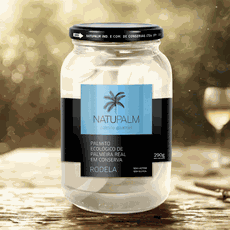 Palmito Palmeira Real Rodela - 290g - Natupalm