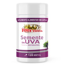 Óleo de Semente de Uva - 120 Cáps. - Rei Terra