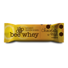 Barra de Proteína BeeWhey Chocolate e Mel | Caixa com 12 barras