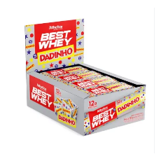 BEST WHEY BAR 12G PROTEIN 12 UNID 52G DADINHO