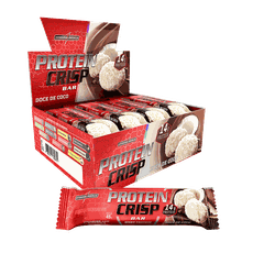 BARRA DE PROTEINA CRISP 45GR DOCE DE COCO CAIXA C/12