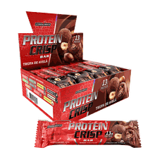 BARRA DE PROTEINA CRISP 45GR TRUFA DE AVELÃ CAIXA C/12