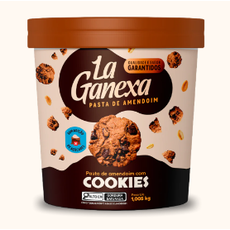 PASTA DE AMENDOIM LA GANEXA 1,005KG COOKIES