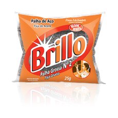 PALHA DE ACO BRILLO GROSSA N.2 25G
