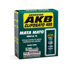 HERBICIDA AKB GLIFOSATO KELLDRIN C\/ 5 UNIDADES 10ML