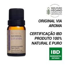 OLEO ESSENCIAL LAVANDA VIA AROMA 10ML