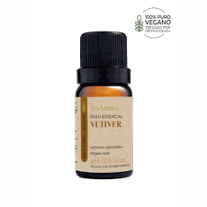 OLEO ESSENCIAL VETIVER VIA AROMA 5ML