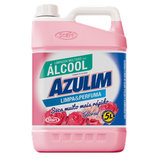 LIMPADOR MULTIUSO C\/ ALCOOL FLORAL AZULIM 5L