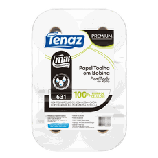 PAPEL TOALHA BOBINA 20X200 MILI REF631 PREMIUM C\/6RLS