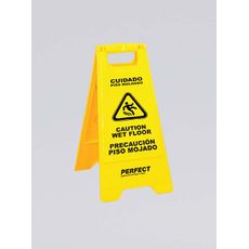 PLACA SINALIZADORA CUIDADO PISO MOLHADO