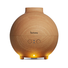 DIFUSOR ELET. ULTRASSONICO 600ML MADEIRA VIA AROMA