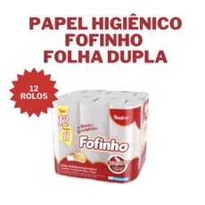 PAPEL HIGIENICO 030M FL DUPLA FOFINHO COMPACTO NEUTRO LV12 PG11 1883
