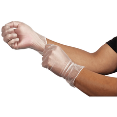 LUVA DE VINIL S\/ PO 100UN M