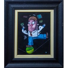 Clayton Silva - Janeiro - Óleo sobre tela - 40x30cm - a.c.i.d e verso - 2019_com_moldura