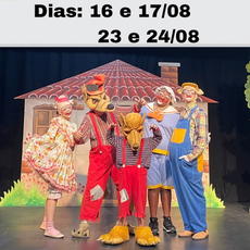 [23 e 2408] Teatro Os três porquinhos
