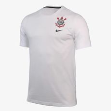 Camisa Corinthians Nike – Casual Branca Masculina