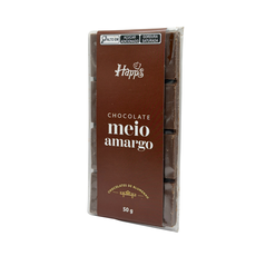 Chocolate Meio Amargo Happs - 50g
