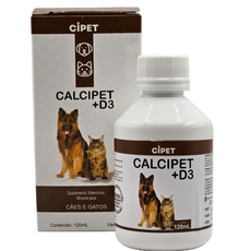 CIPET - CALCIPET + D3 120ML