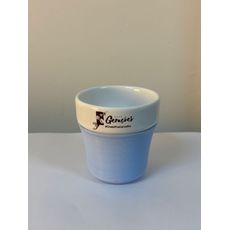 Coffee Cup com luva azul