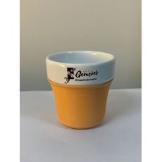 Coffee Cup com luva laranja