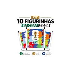 Figurinha Copa do Mundo 2026 - Kit 10 Envelopes Pacotinhos