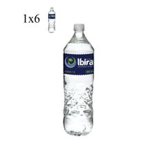 Água Mineral Natural Ibirá Sem Gás Garrafa 1,5 L Pack com 6 Unidades