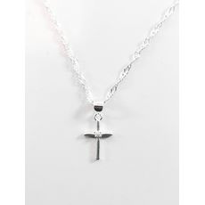 Colar Crucifixo em Prata