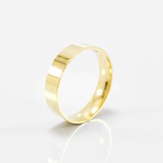 Aliança de Casamento 5mm Semi Anatomica Ouro 18k (Unidade)